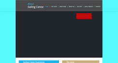 Desktop Screenshot of mauisailingcanoe.com